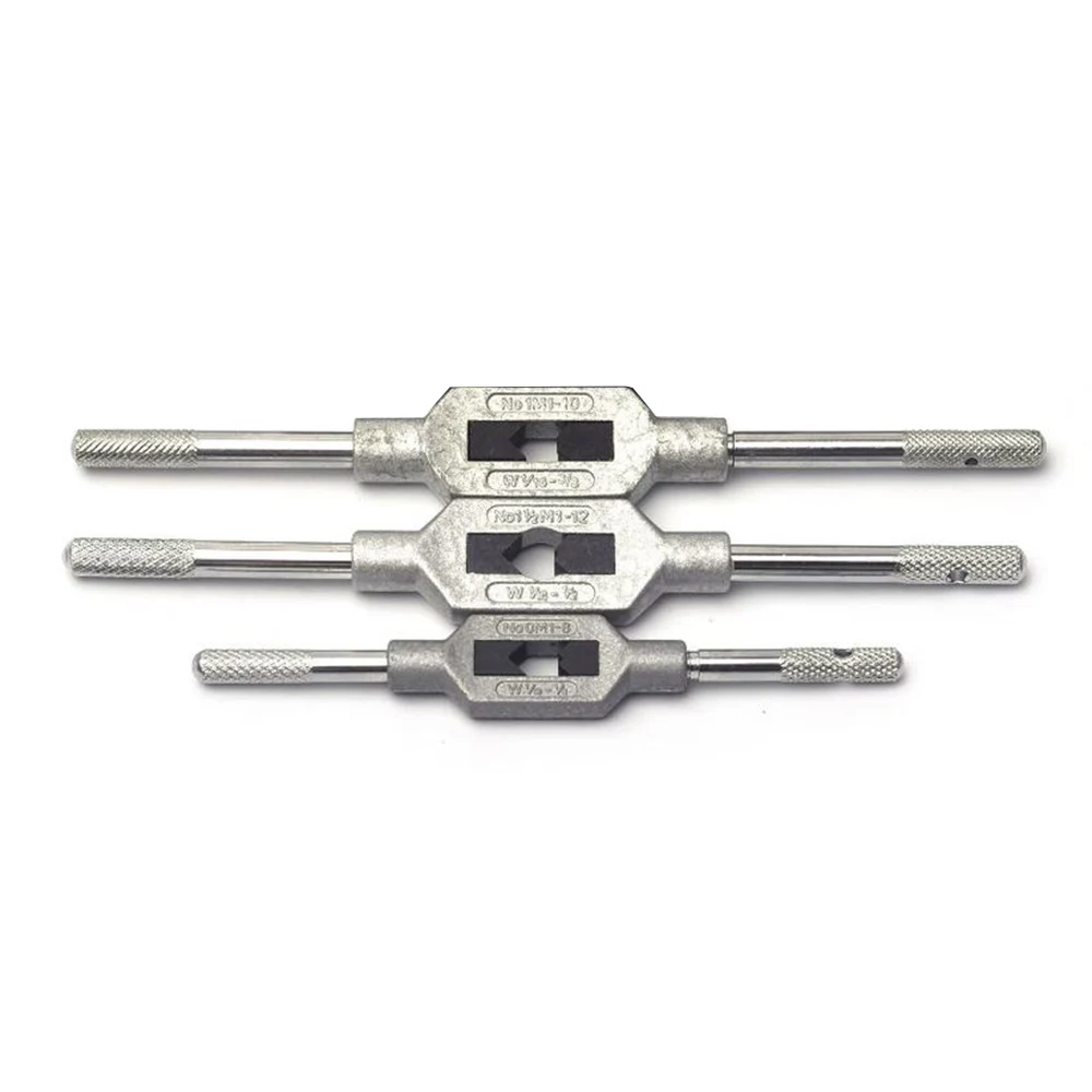 

Adjustable Hand Tap Wrench Holder M1-12/ M1-10 Thread Metric Handle Tapping Reamer Tool Accessories for Taps Die Set Tap Wrench
