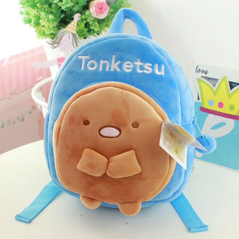 Милый Сумико гураши Плюшевый Рюкзак Kawaii Tokage Пингвин Неко Tonketsu прекрасный детский рюкзак подарки для детей