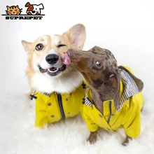 Jackets Dog-Raincoat Puppy Rainproof Pet-Dog for Sport Hoodies Popa Perro SUPREPET