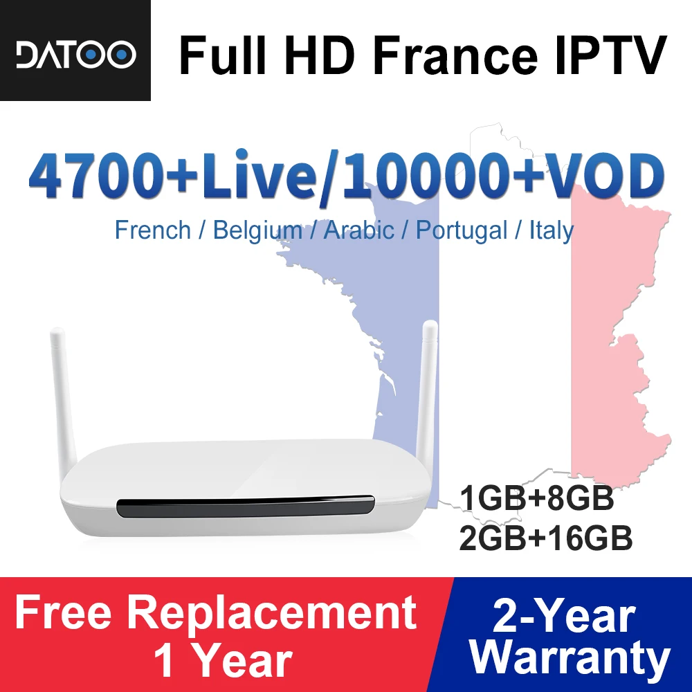 

IPTV France Arabic Box Leadcool Q9 Android 8.1 Tv Box French IPTV Italy Germany Spain IP TV Portugal Turkey Belgium Subscription