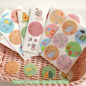 

36pcs/lot Natural Mosquito Repellent Sticker 100% Anti Mosquito Non Toxic Pure Essential Oil Colorful Non Woven Fabric 2020 hot
