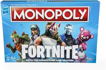 

Hasbro Monopoly Fortnite Version board game inspired fortrite Monopoly desktop games all English puzzle games Collectibles toys