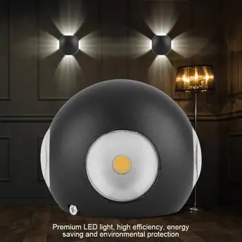 

12W AC 110V Warm White LED Wall Light Waterproof Sconce Lamp For Outdoor Courtyard Lighting