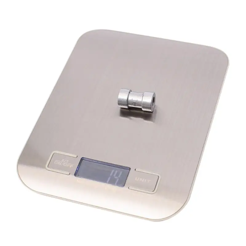 Drop Ship 11 LB / 5000g Electronic Digital Kitchen Food Scale Stainless Steel LED Display Weight Balance Scales Measuring Tool