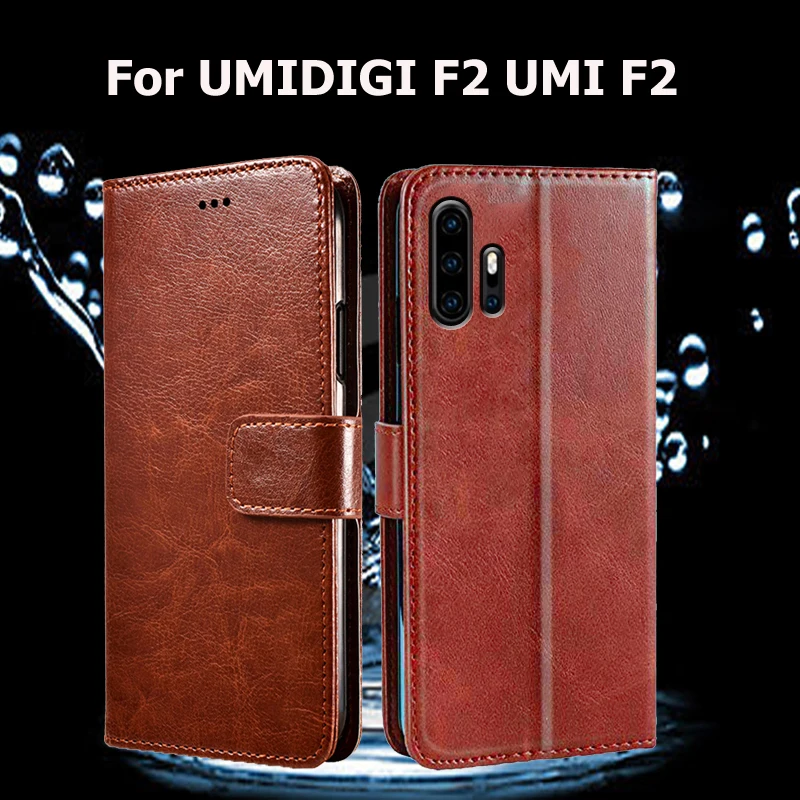 

For UMIDIGI F2 UMIDIGI F 2 Flip Phone Case For UMI F2 UMI F 2 Case Coque Funda PU Leather Wallet Cover Capas Phone 6.53" Inches