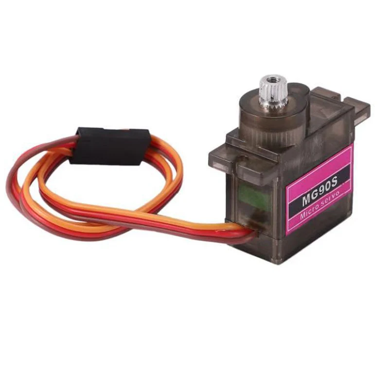5/10/20PCS MG90S Metal Gear RC Micro Servo 180°/360° 13.4g Motor for RC Helicopter Car Boat Model Toy Control 5