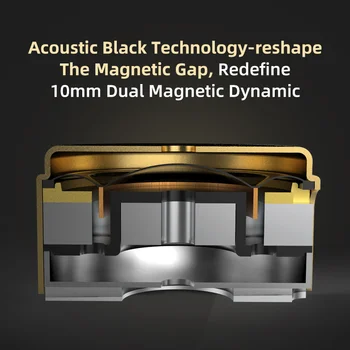 KZ ZSN Pro X Metal Wired Headset Hybrid Technology 1BA+1DD Ear Hook Monitor Headphones With Microphone Sport Earbuds Earphone 4