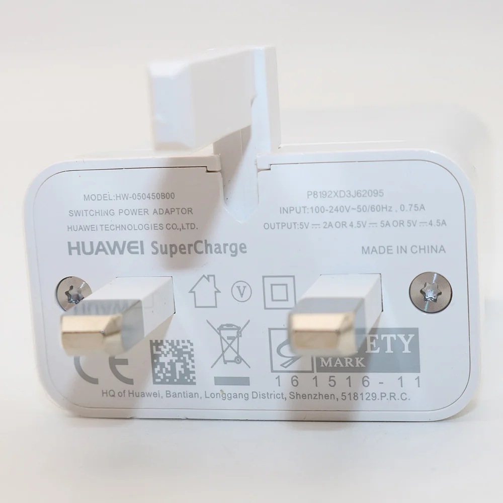 Original HUAWEI Supercharge Super Charging Wall Charger Fast Charge Adapter for P20 P10/Pro/MATE 9 10 20 Pro Honor10 V10 Note 10