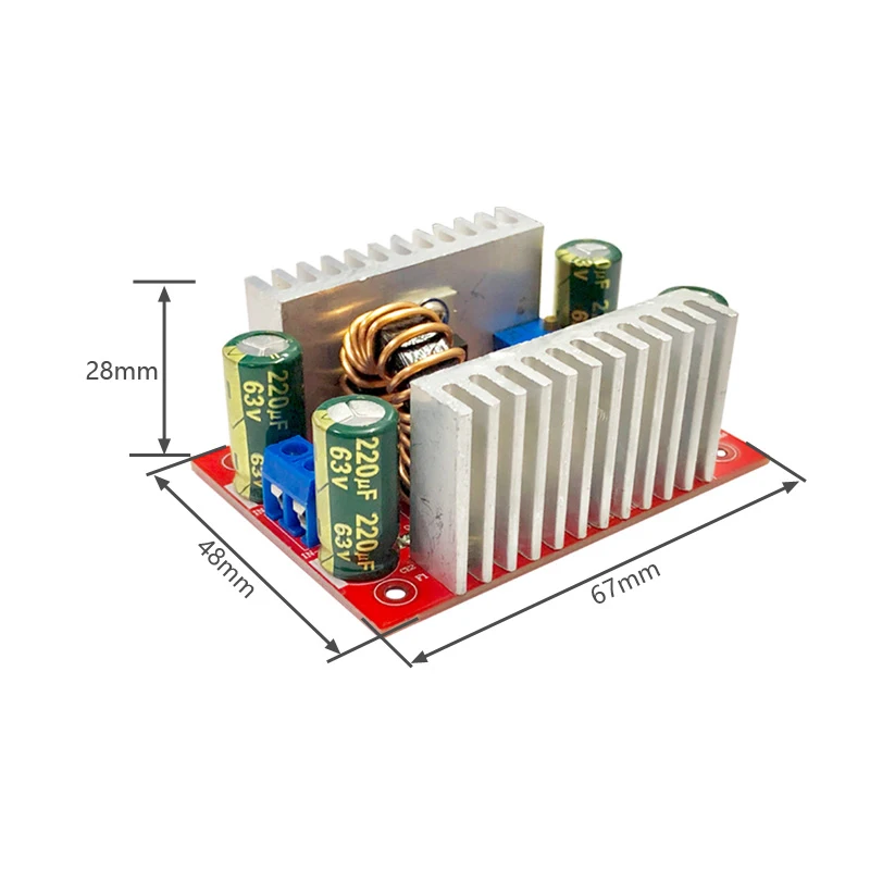 400W 15A DC-DC Boost Converter CC CV Power Supply 12V 15V 19V 24V 36V 48V  adjust Step up Voltage Regulator battery charging - AliExpress