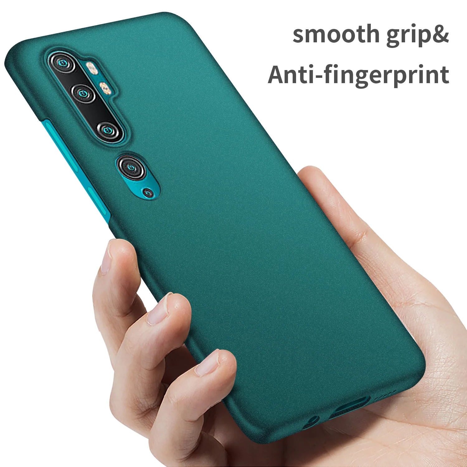 Роскошный чехол для Xiaomi Mi Note 10 Pro Высококачественный жесткий Тонкий матовый