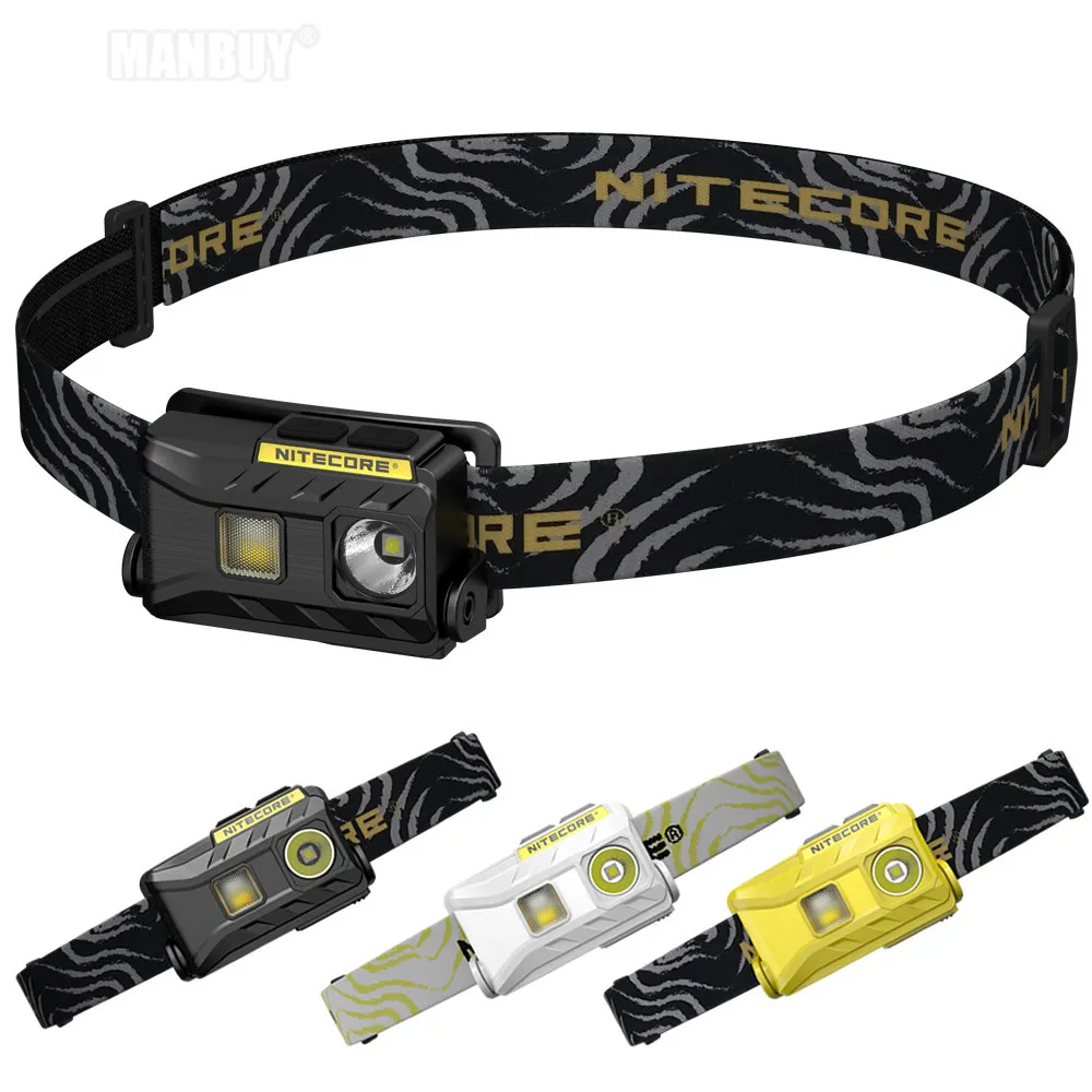US $35.10 Wholesale Nitecore NU25 Rechargeable Headlamp 360LMs 3 x LEDs Output Light Weight Headlight Flashlight Outdoor Running Hat Light
