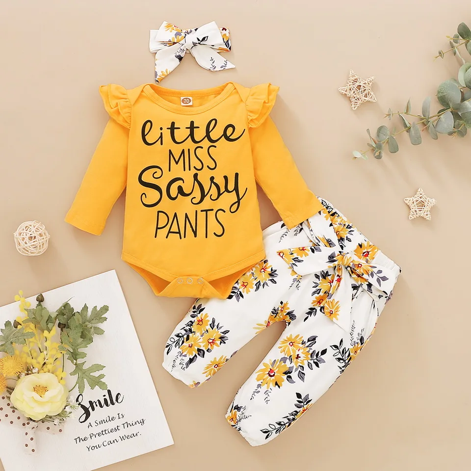 frilly romper for baby girl