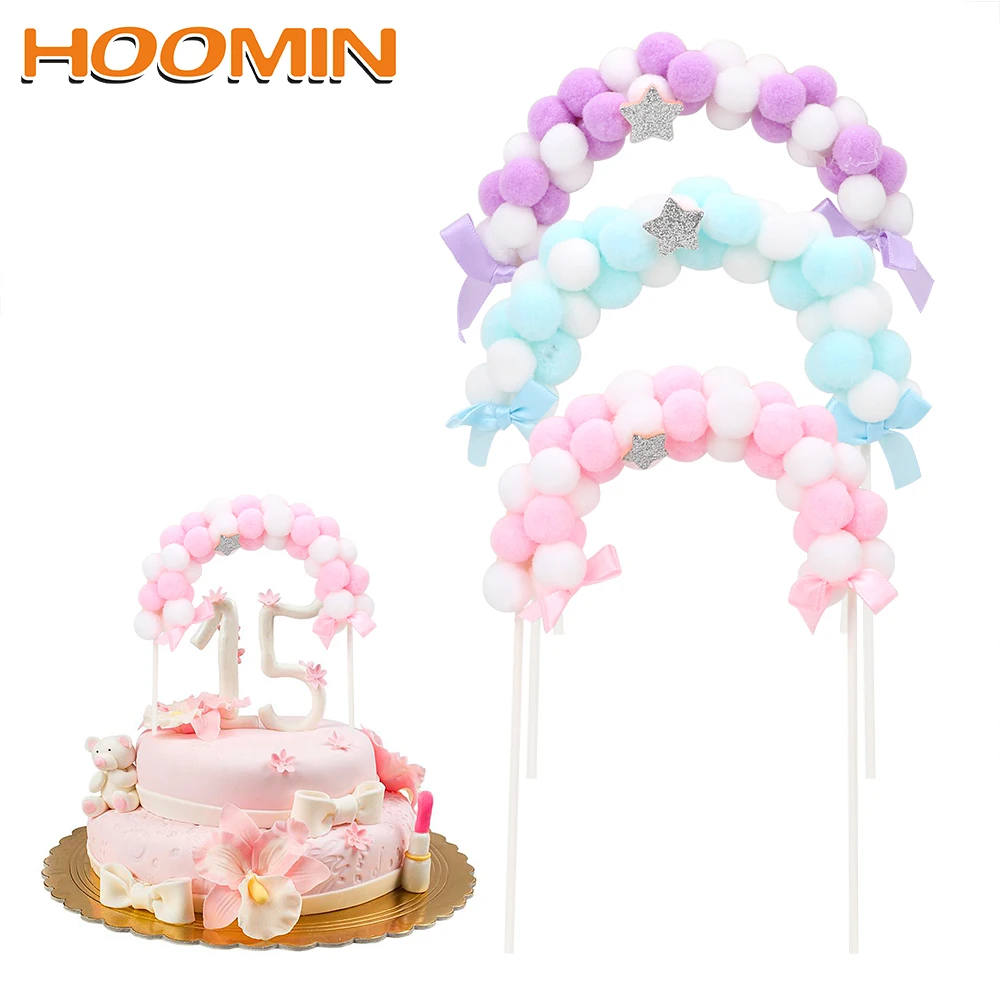 1 шт. мягкий помпон для украшения торта | Дом и сад