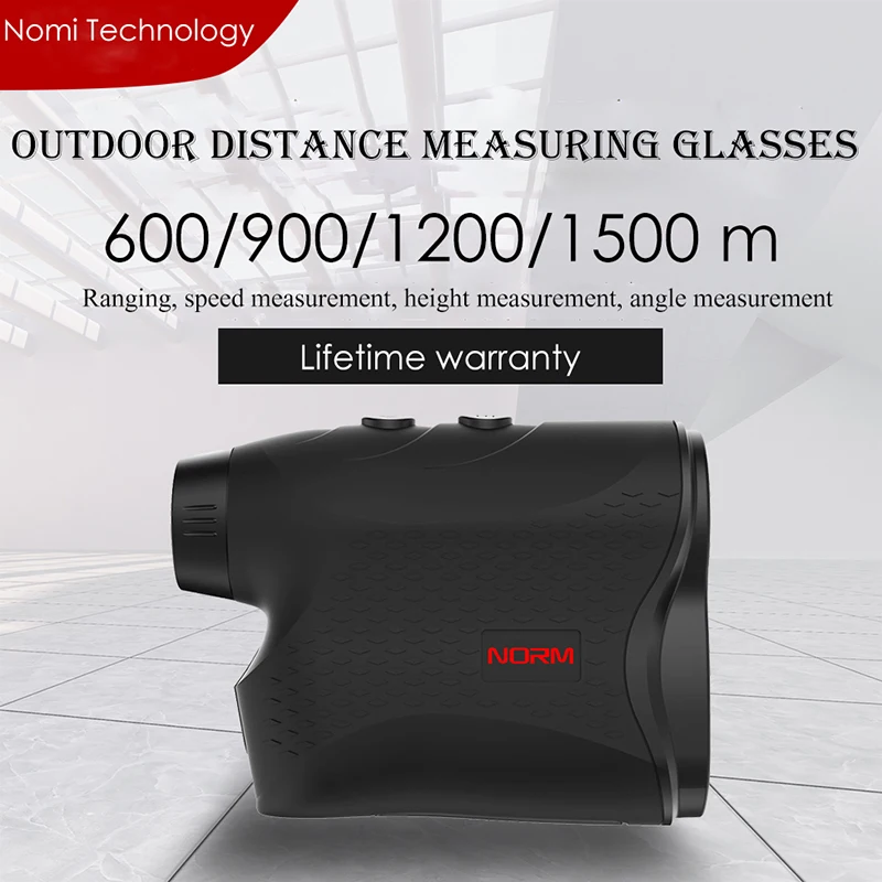 

Laser Rangefinder Telescope Distance Meter Fog Mode Speed Measuring
