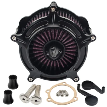 

Air Filter Motorcycle Turbine Spike Intake Air Cleaner System for Sportster Iron883 XL1200 199-2016 Foam Air Filter