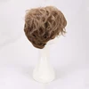 Fantastic Beasts And Where To Find Them Newt Scamander Short Brown Ombre Curly Cosplay Wigs Halloween Prop Hair Role Play ► Photo 2/4