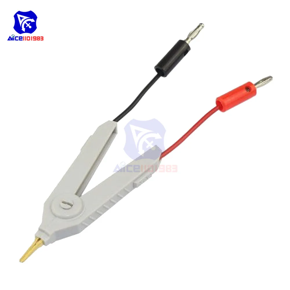 Diymore зажим для индуктивности емкости мультиметр измеритель LC200A SMD L/C метр