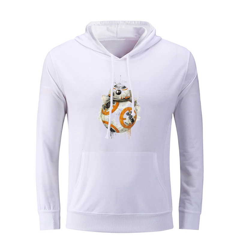 iaWM1275W Доктор Кто шаблон Звездные войны The Force Awakens сопротивление BB-8 Женская графическая толстовка с капюшоном струны с капюшоном Топ пуловер - Цвет: iaWM1275W