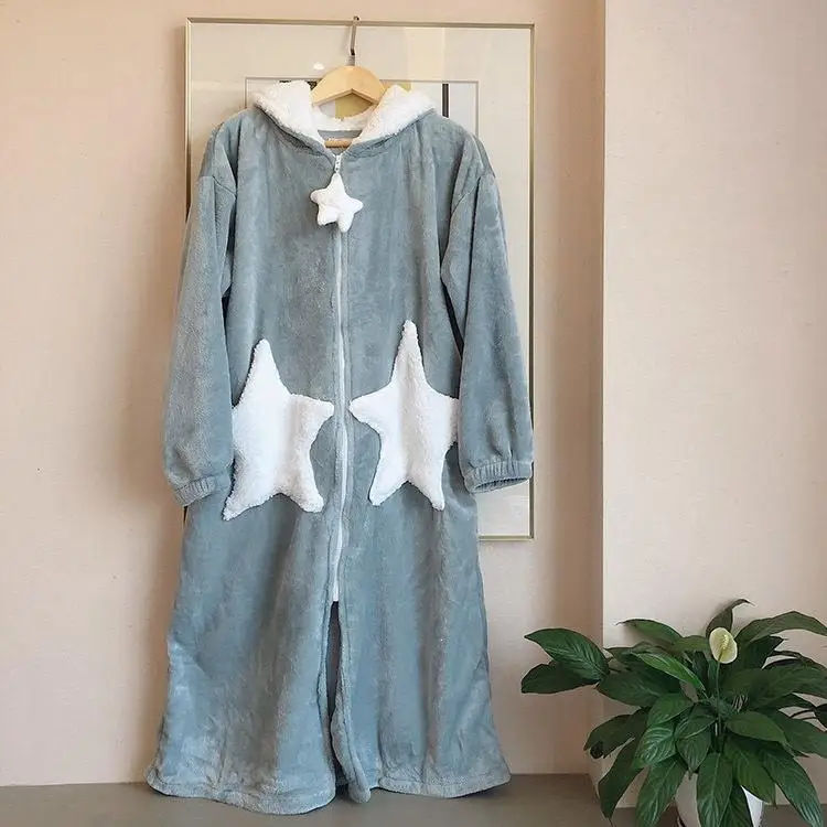 Женский банный халат, одежда для сна, Одноцветный, с капюшоном, плотный, коралловый флис, халат, банный халат, с карманами, халаты, пижамы
