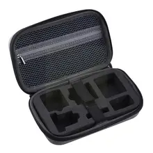 Sac de rangement gris avec mousqueton pour caméra, adapté à ACTION 2, sac de rangement pour console G8D2