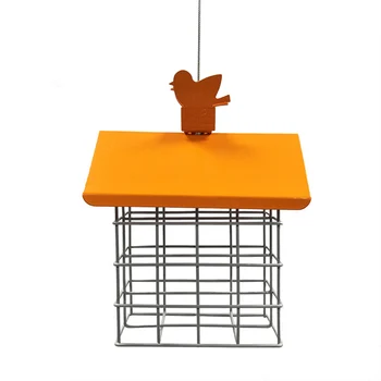 

Cage Birds Feeder Outdoor Hanging Strong Structure Easy to Clean Birds Suet Cake Feeder DNJ998