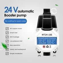 110V-220V 75W Water Pressure Booster Pumps Auto Controller Water Pressure Lift Pump Home Kitchen Water Heater Boost Pump Kit