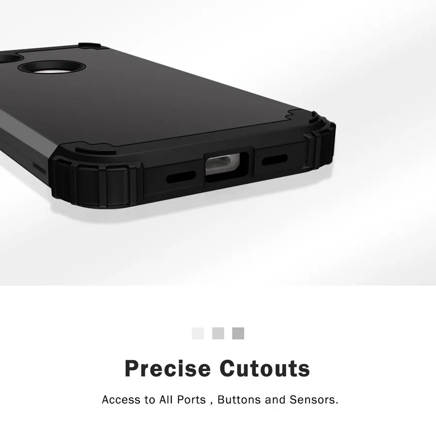 Heavy Duty Shockproof Armor Case for Pixel 3A XL - Ultimate Protection and Durability