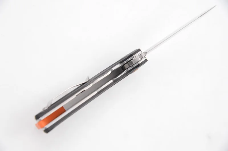 Eafengrow сделанный маленький шарикоподшипник Hokkido D 2 лезвие G10 Ручка Кемпинг Охота Открытый выживания EDC Инструмент Универсальный складной нож