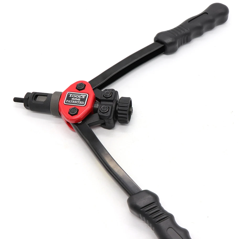 B-606 клепальная гайка пистолет 12 "штора Авто клепальщик гайка инструмент Тяжелая ручная вставка заклепочные гайки инструмент ручной