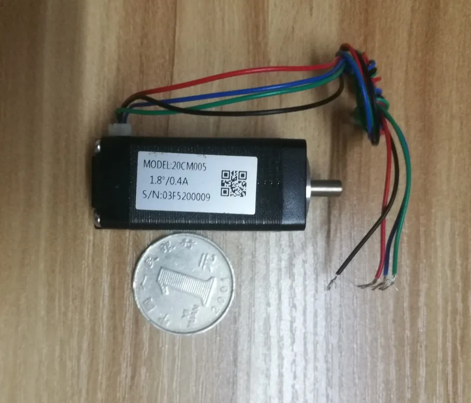 Новый шаговый двигатель Leadshine 20CM005 NEMA 8 с 0 05 Н. М (7 унций в) удерживающий крутящий