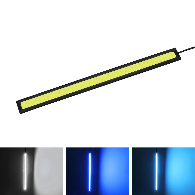 

1 pcs 14cm Universal Daytime Running Light COB DRL LED Car Lamp External Lights Auto Waterproof Car Styling Led DRL Lamp