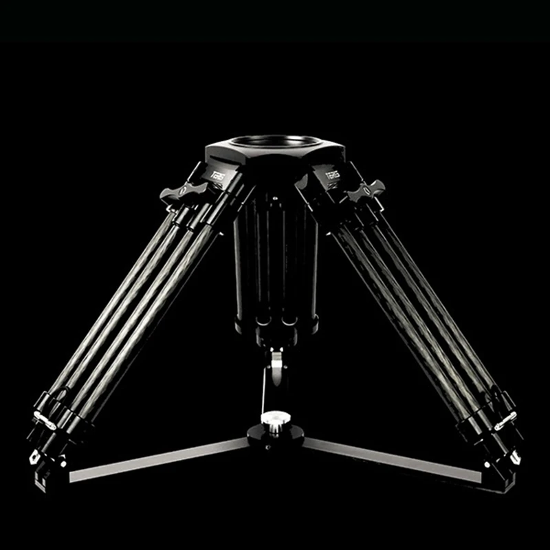 TERIS TRIX CINE-M Carbon Fiber short Tripod stand 150mm bowl Video Camera Tripod 300KG Professional tripod for film camera