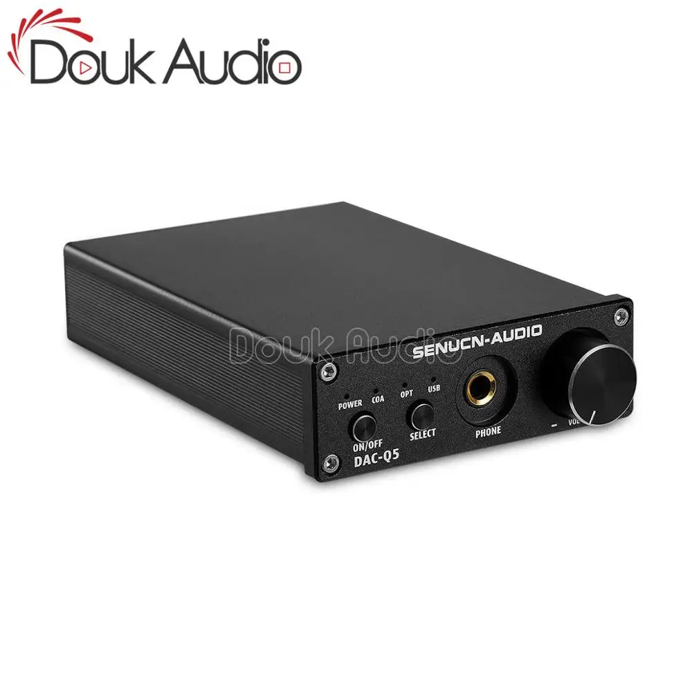 Douk аудио мини DAC конвертер 192 кГц оптический/коаксиальный/USB цифро аналоговый
