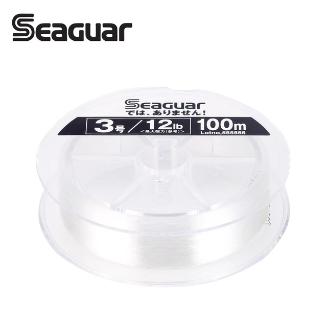 Original SEAGUAR White Label 100M Fluorocarbon Fishing Line Carbon