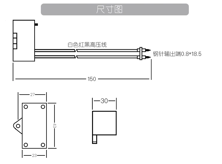 íon negativo pequeno tamanho partícula plasma módulo purificador ar