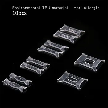 

10pcs Tightener Fixation Invisible DIY Shrink Inserted Guard Ring Size Adjuster Reducer Resizer Portable Jewelry Tools Fitter