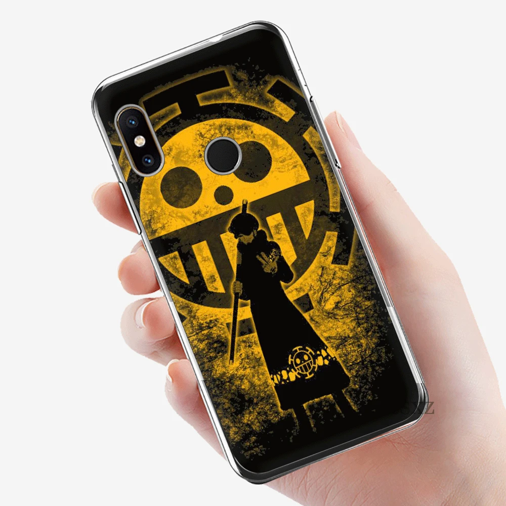 Чехол для телефона Xiaomi mi CC9 CC9E 9T mi x 2S 6 8 9 SE A1 A2 5X 6X MAX 3 A3 Pro Lite Cover one piece Trafalgar Law Logo Shell