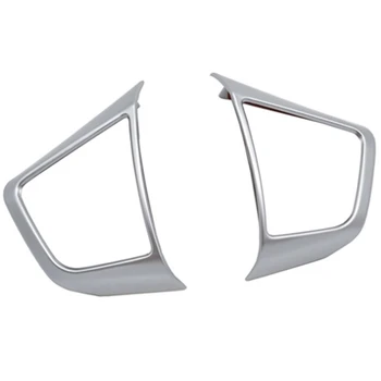 

for Hyun dai Creta Ix25 2015 2016 2017 2018 Abs Chrome Steering Wheel Decoration Buttons Cover Trim Interior Moulding Accessori