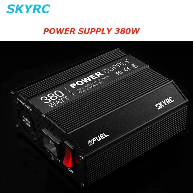 SkyRC 380W источник питания 100-240V AC/DC 24V 16A RC адаптер питания для SKYRC B6 Nano ISDT PC-4860 BG-8S Q6 Pro DC зарядное устройство