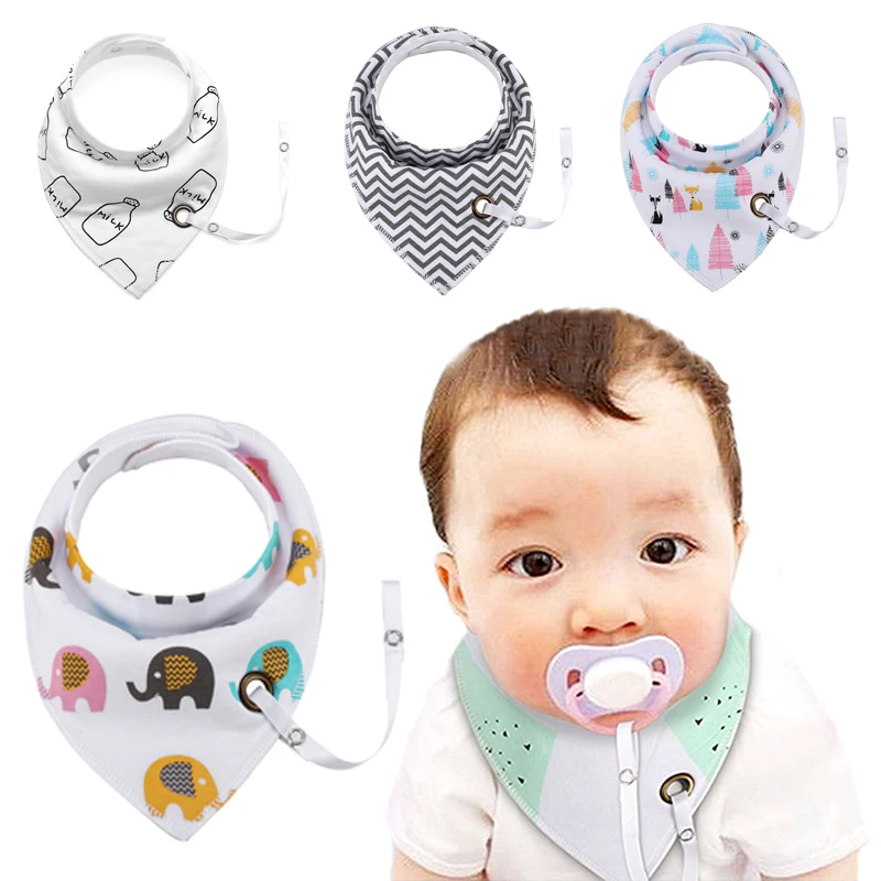 

Hzirip Baby Bibs Cute Cartoon Pattern Toddler Baby Waterproof Saliva Towel Cotton Fit 0-3 Years Old Infant Burp Cloths Feeding