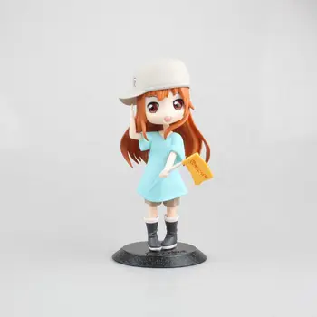 

Anime Cells At Work Platelet PVC Action Figure Collectible Model doll toy 16cm