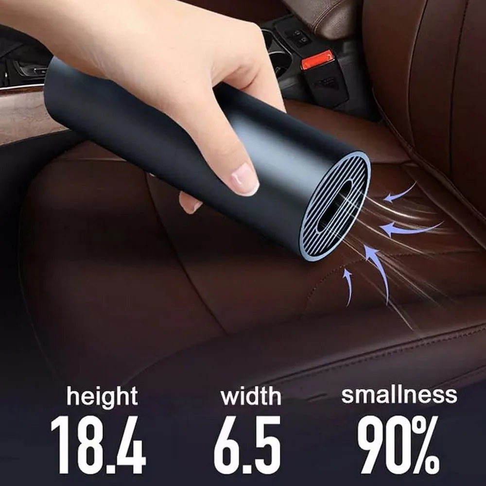 

Wireless Charging Vacuum Cleaner Cup Type Portable Wireless Handheld Robot For Car Interior & Home & Computer Cleaning