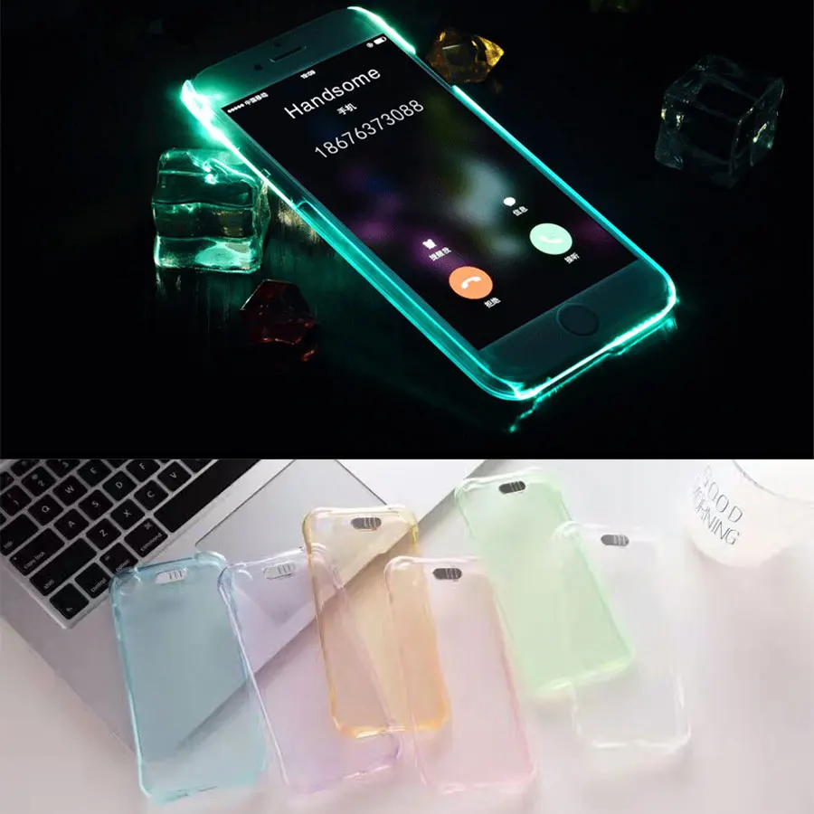 Напоминание входящий вызов чехол для iPhone 6 6S 7 8 Plus XS MAX XR SE 5 5S TPU мягкие чехлы