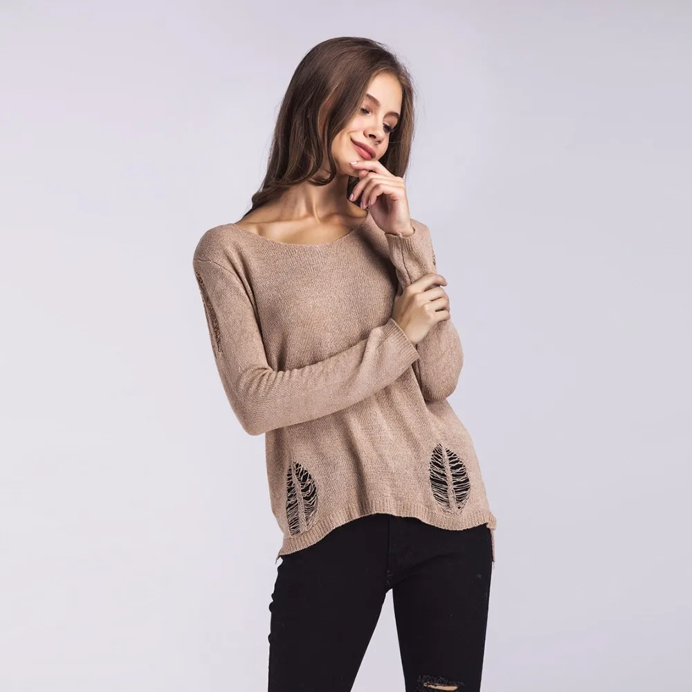 Sweater Women Pullover Sweaters Hollow Out O-neck Long Sleeve Korean Style Women Sweters Women Invierno 2019 Knitted Sweater Sweater Women Pullover Sweaters Hollow Out O-neck Long Sleeve Korean Style Women Sweters Women Invierno 2019 Knitted Sweater
