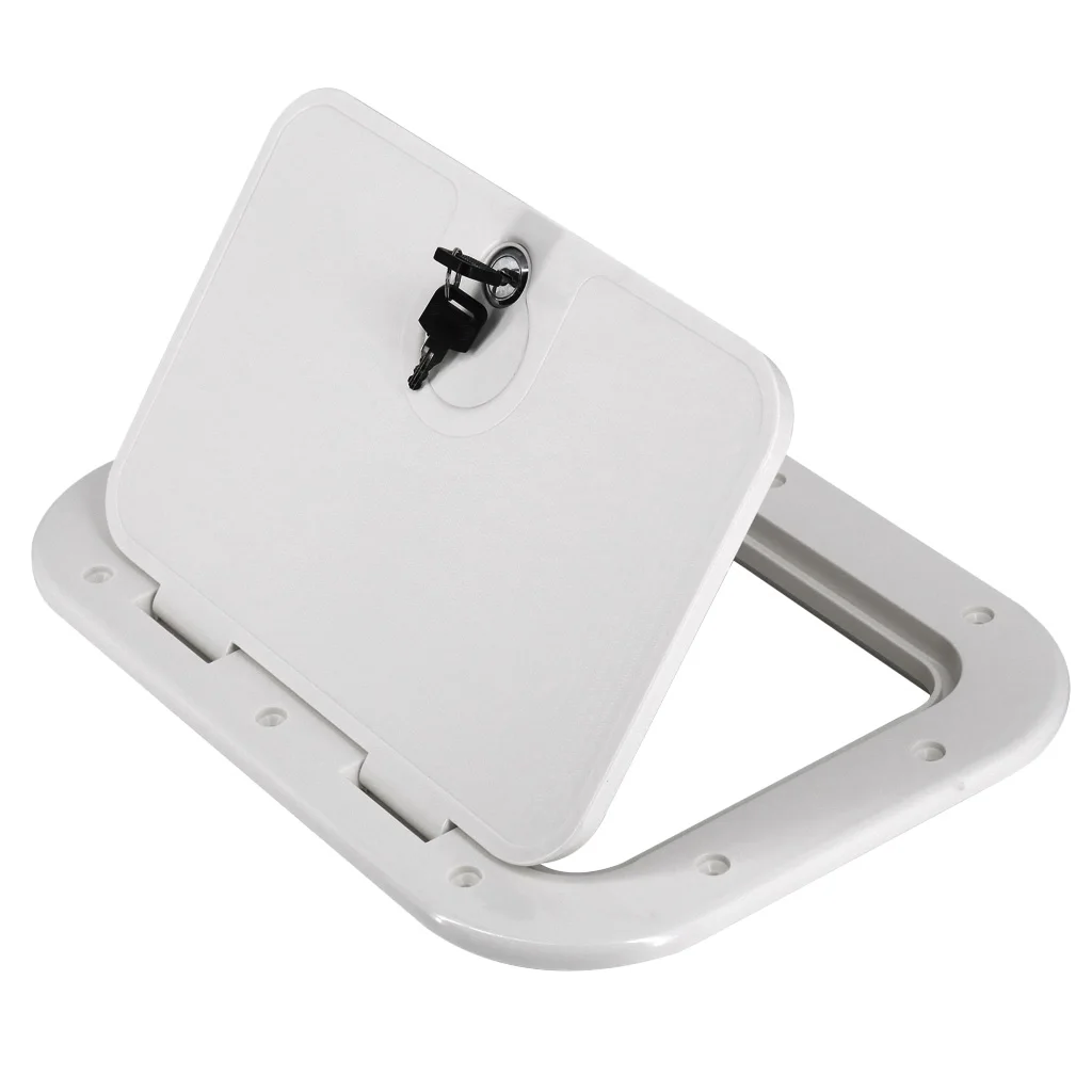 Deck Inspection Access Hatch Cover - Deck Inspection Plate For Boat, Yacht, Marine 378 x 248mm (15x10inch)