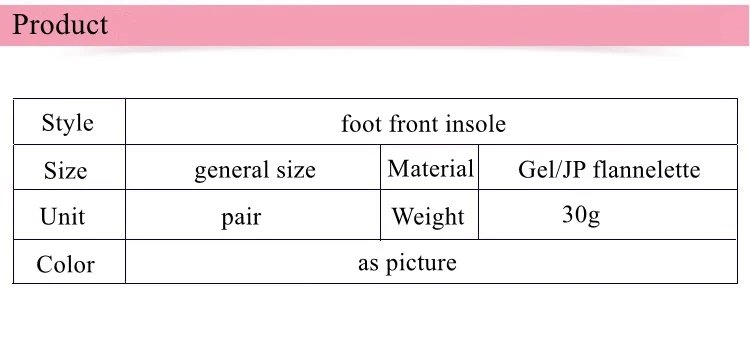 Вкладыш для стопы уход губка 4D Forefoot Передняя панель Полустельки противоскользящая подкладка колодки толстые стельки теплые стельки для женщин
