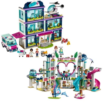 

Friends The Heartlake City Resort Compatible lepining 41347 Friends Building Block Bricks Toys Children Christmas Gifts