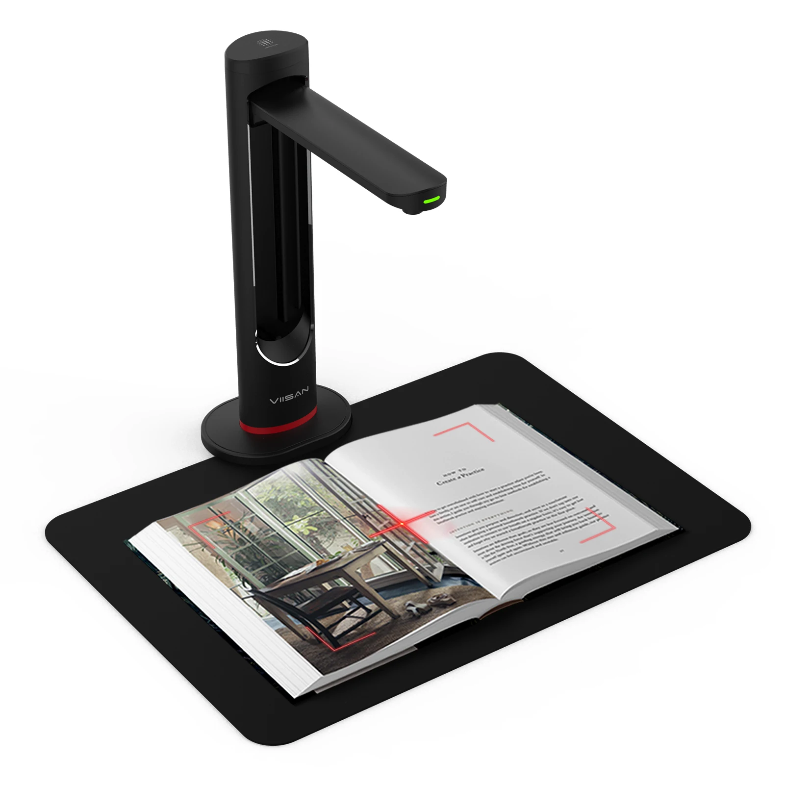 VIISAN VK21 Professional Book &amp Document Camera Scanner with Multi-Language OCR 21MP Built-in Mic Portable Capture | Компьютеры и