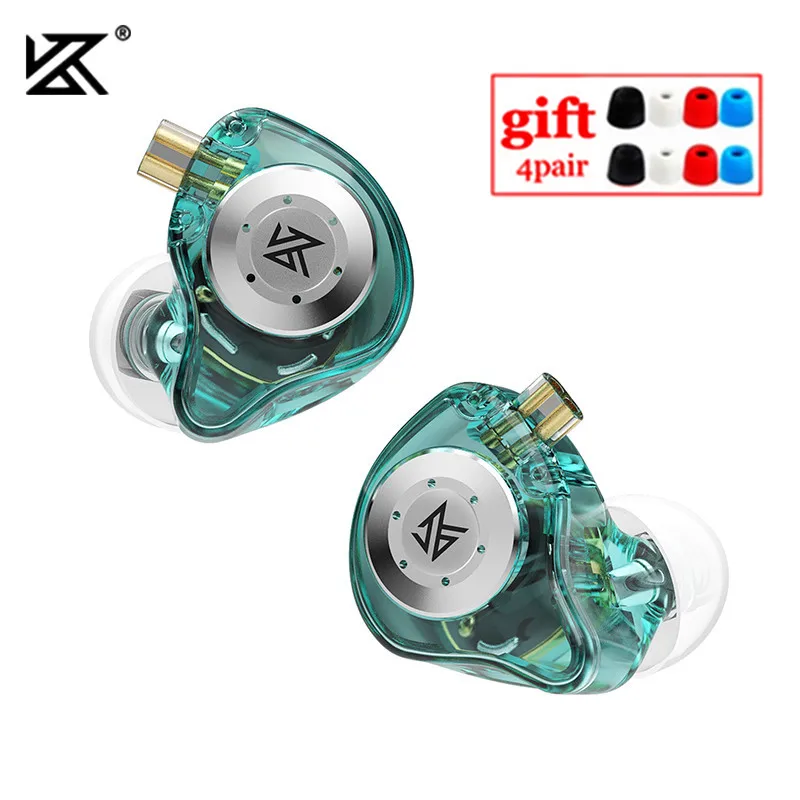 KZ EDX PRO 10 мм двойной Магнитный контур динамический привод наушники HIFI бас-наушники