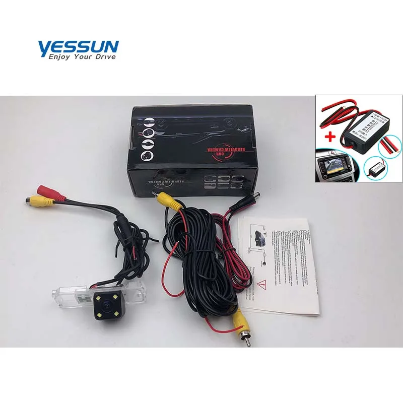 Yessun камера заднего вида CCD для сиденья к светодиодный o 5P MK3 2005 ~ 2010 парковочный